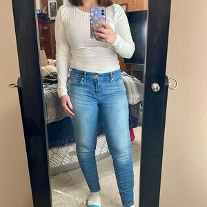 ucky Brand low rise skinny Stella jeans